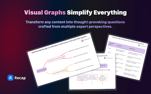 Recap Your AI Knowledge Space for Insightful Visuals from Chrome web store to be run with OffiDocs Chromium online Recap Your AI Knowledge Space for Insightful Visuals from Chrome web store to be run with OffiDocs Chromium online