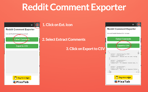 Reddit Comment Exporter from Chrome web store to be run with OffiDocs Chromium online Reddit Comment Exporter from Chrome web store to be run with OffiDocs Chromium online