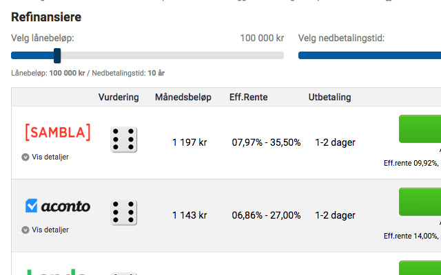 Refinansiere.net from Chrome web store to be run with OffiDocs Chromium online Refinansiere.net from Chrome web store to be run with OffiDocs Chromium online