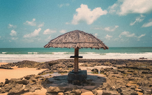 Relaxing Beach Scene in Barra do Cunhau from Chrome web store to be run with OffiDocs Chromium online Relaxing Beach Scene in Barra do Cunhau from Chrome web store to be run with OffiDocs Chromium online
