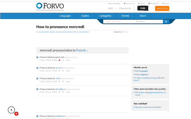 Repeat after Forvo from Chrome web store to be run with OffiDocs Chromium online Repeat after Forvo from Chrome web store to be run with OffiDocs Chromium online