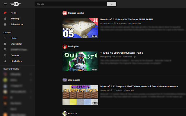 Replace YouTubes Home with Subscriptions from Chrome web store to be run with OffiDocs Chromium online Replace YouTubes Home with Subscriptions from Chrome web store to be run with OffiDocs Chromium online