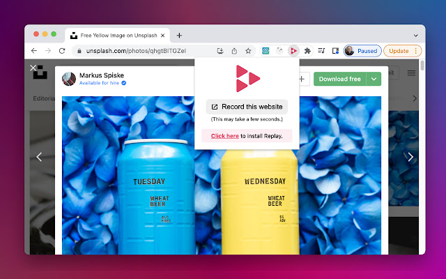 Replay Launcher from Chrome web store to be run with OffiDocs Chromium online Replay Launcher from Chrome web store to be run with OffiDocs Chromium online