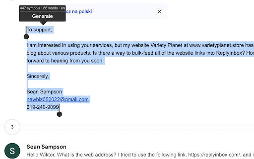 ReplyInbox ChatGPT For Your Shopify Store from Chrome web store to be run with OffiDocs Chromium online ReplyInbox ChatGPT For Your Shopify Store from Chrome web store to be run with OffiDocs Chromium online
