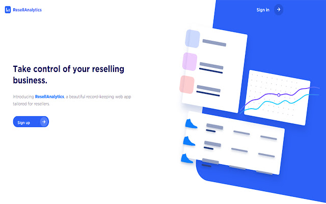 Resell Analytics from Chrome web store to be run with OffiDocs Chromium online Resell Analytics from Chrome web store to be run with OffiDocs Chromium online