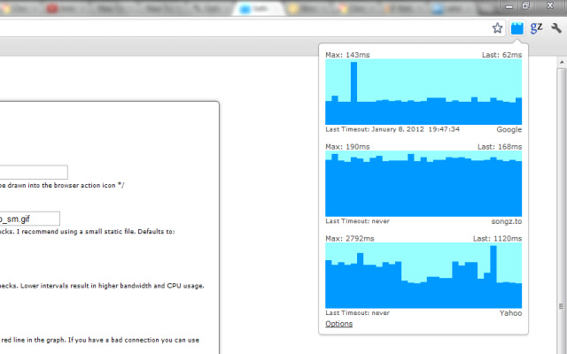 ResponseTime Monitor from Chrome web store to be run with OffiDocs Chromium online ResponseTime Monitor from Chrome web store to be run with OffiDocs Chromium online