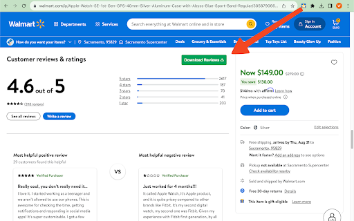 Reviews Extractor for WM from Chrome web store to be run with OffiDocs Chromium online Reviews Extractor for WM from Chrome web store to be run with OffiDocs Chromium online