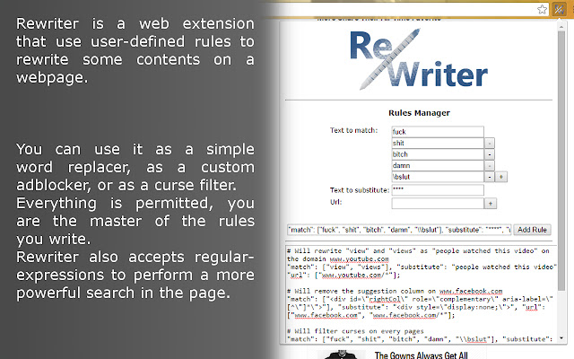 Rewriter from Chrome web store to be run with OffiDocs Chromium online Rewriter from Chrome web store to be run with OffiDocs Chromium online