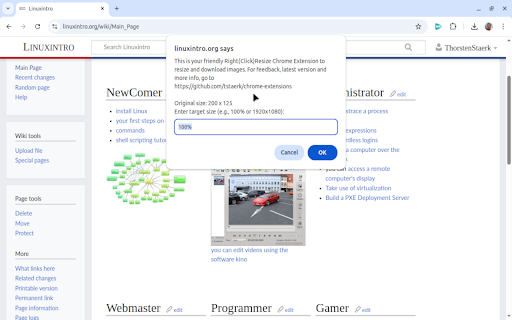 Right (click) Resizer from Chrome web store to be run with OffiDocs Chromium online Right (click) Resizer from Chrome web store to be run with OffiDocs Chromium online