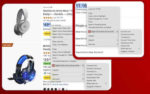Right Click Swiss Army Knife from Chrome web store to be run with OffiDocs Chromium online Right Click Swiss Army Knife from Chrome web store to be run with OffiDocs Chromium online