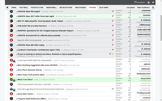 Rivals Board Enhancements from Chrome web store to be run with OffiDocs Chromium online Rivals Board Enhancements from Chrome web store to be run with OffiDocs Chromium online