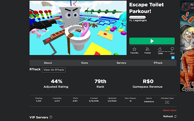 Roblox Revenue Rating Stats RTrack from Chrome web store to be run with OffiDocs Chromium online Roblox Revenue Rating Stats RTrack from Chrome web store to be run with OffiDocs Chromium online