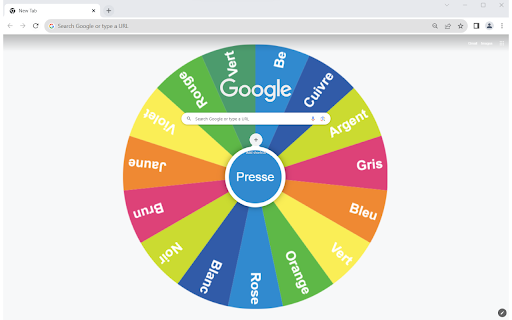 Roue de la chance from Chrome web store to be run with OffiDocs Chromium online Roue de la chance from Chrome web store to be run with OffiDocs Chromium online
