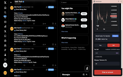 SafuSniper from Chrome web store to be run with OffiDocs Chromium online SafuSniper from Chrome web store to be run with OffiDocs Chromium online