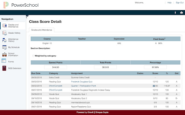 Saint Georges Powerschool Calculator from Chrome web store to be run with OffiDocs Chromium online Saint Georges Powerschool Calculator from Chrome web store to be run with OffiDocs Chromium online