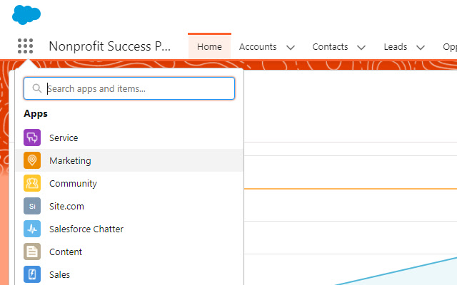 Salesforce app launcher opener from Chrome web store to be run with OffiDocs Chromium online Salesforce app launcher opener from Chrome web store to be run with OffiDocs Chromium online