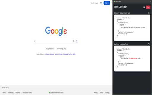 Sanitiser from Chrome web store to be run with OffiDocs Chromium online Sanitiser from Chrome web store to be run with OffiDocs Chromium online
