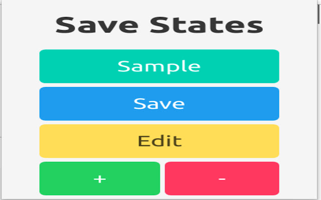 Save States from Chrome web store to be run with OffiDocs Chromium online Save States from Chrome web store to be run with OffiDocs Chromium online