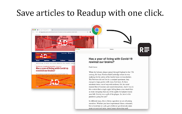 Save to Readup from Chrome web store to be run with OffiDocs Chromium online Save to Readup from Chrome web store to be run with OffiDocs Chromium online