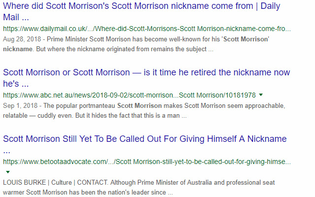 Scott Morrison Nickname Converter from Chrome web store to be run with OffiDocs Chromium online Scott Morrison Nickname Converter from Chrome web store to be run with OffiDocs Chromium online