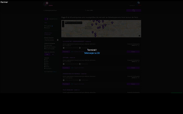 Scraping La Bonne Boite from Chrome web store to be run with OffiDocs Chromium online Scraping La Bonne Boite from Chrome web store to be run with OffiDocs Chromium online