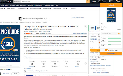 Scribando Book Marketing For Amazon KDP Books from Chrome web store to be run with OffiDocs Chromium online Scribando Book Marketing For Amazon KDP Books from Chrome web store to be run with OffiDocs Chromium online