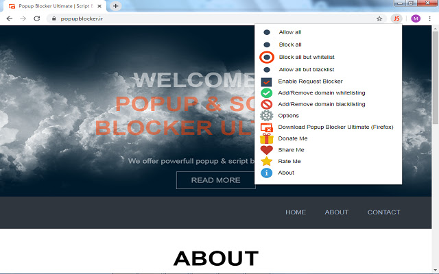 Script Blocker Ultimate (NoScript,Disable JS) from Chrome web store to be run with OffiDocs Chromium online Script Blocker Ultimate (NoScript,Disable JS) from Chrome web store to be run with OffiDocs Chromium online