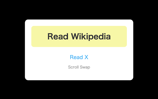 Scroll Swap from Chrome web store to be run with OffiDocs Chromium online Scroll Swap from Chrome web store to be run with OffiDocs Chromium online