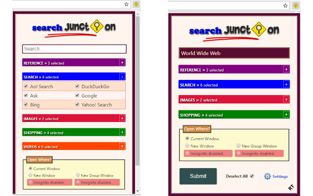 Search Junction from Chrome web store to be run with OffiDocs Chromium online Search Junction from Chrome web store to be run with OffiDocs Chromium online