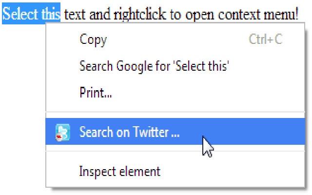 Search on Twitter button (by CE SA.org) from Chrome web store to be run with OffiDocs Chromium online Search on Twitter button (by CE SA.org) from Chrome web store to be run with OffiDocs Chromium online
