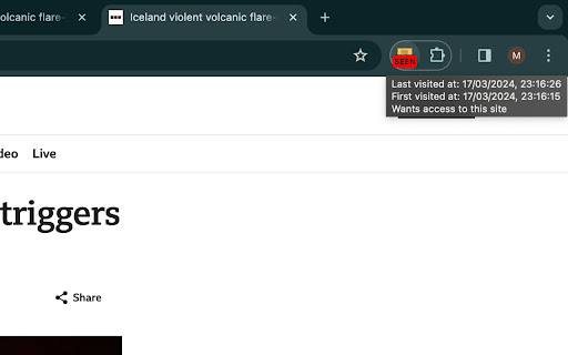 Seen Before: Track your visited job webpages with ease from Chrome web store to be run with OffiDocs Chromium online Seen Before: Track your visited job webpages with ease from Chrome web store to be run with OffiDocs Chromium online