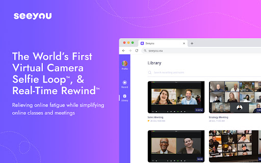 SEEYOU the Smart Recorder Virtual Library from Chrome web store to be run with OffiDocs Chromium online SEEYOU the Smart Recorder Virtual Library from Chrome web store to be run with OffiDocs Chromium online