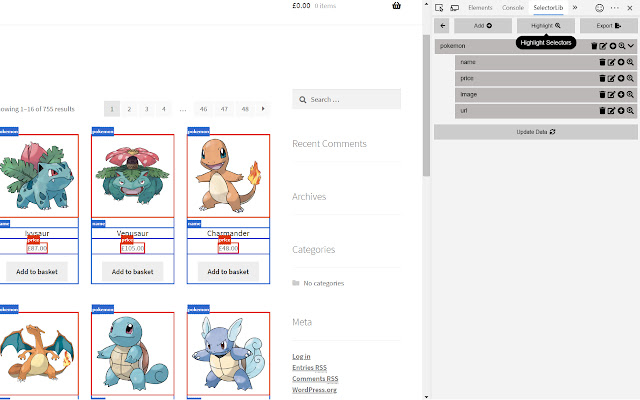 SelectorLib from Chrome web store to be run with OffiDocs Chromium online SelectorLib from Chrome web store to be run with OffiDocs Chromium online