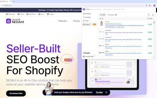 SEOAnt Website SEO Checker from Chrome web store to be run with OffiDocs Chromium online SEOAnt Website SEO Checker from Chrome web store to be run with OffiDocs Chromium online