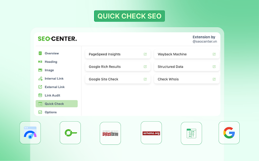 SEO CENTER Extension from Chrome web store to be run with OffiDocs Chromium online SEO CENTER Extension from Chrome web store to be run with OffiDocs Chromium online