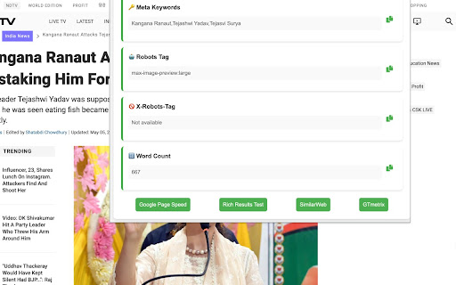 SEO extension by Muthali ganesh from Chrome web store to be run with OffiDocs Chromium online SEO extension by Muthali ganesh from Chrome web store to be run with OffiDocs Chromium online