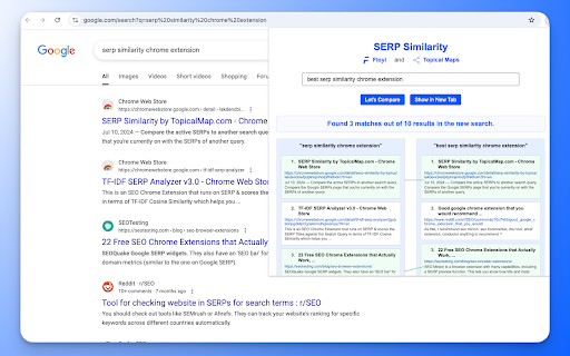 SERP Similarity by Floyi from Chrome web store to be run with OffiDocs Chromium online SERP Similarity by Floyi from Chrome web store to be run with OffiDocs Chromium online