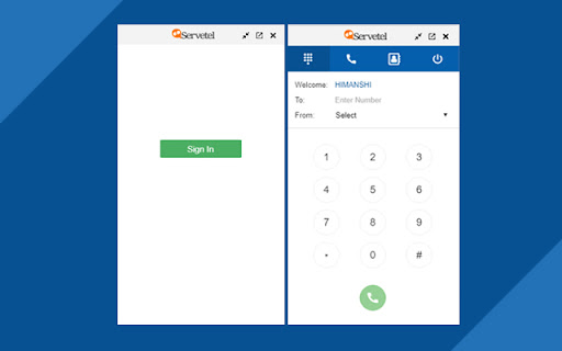 Servetel Extension for Zendesk. from Chrome web store to be run with OffiDocs Chromium online Servetel Extension for Zendesk. from Chrome web store to be run with OffiDocs Chromium online