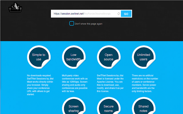 Session Desktop Streamer for SwITNet Ltd from Chrome web store to be run with OffiDocs Chromium online Session Desktop Streamer for SwITNet Ltd from Chrome web store to be run with OffiDocs Chromium online