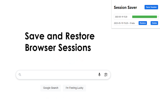 Session Saver Lite from Chrome web store to be run with OffiDocs Chromium online Session Saver Lite from Chrome web store to be run with OffiDocs Chromium online