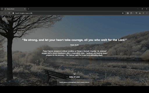 Shalom World from Chrome web store to be run with OffiDocs Chromium online Shalom World from Chrome web store to be run with OffiDocs Chromium online