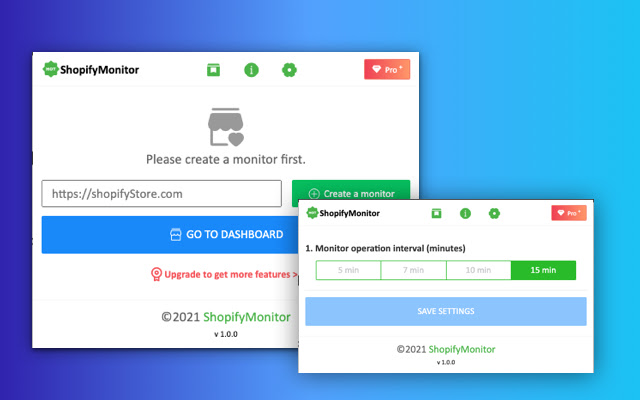 ShopifyMonitor Winning Products Notification from Chrome web store to be run with OffiDocs Chromium online ShopifyMonitor Winning Products Notification from Chrome web store to be run with OffiDocs Chromium online