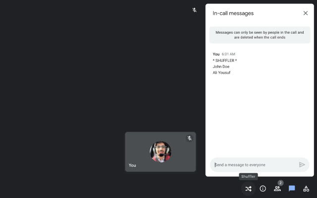 Shuffler from Chrome web store to be run with OffiDocs Chromium online Shuffler from Chrome web store to be run with OffiDocs Chromium online