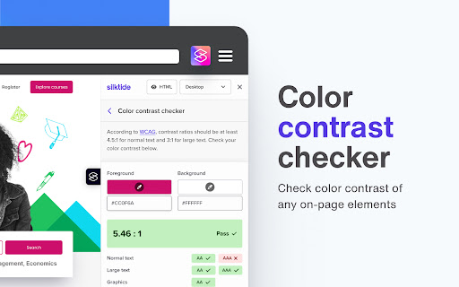 Silktide Accessibility Checker from Chrome web store to be run with OffiDocs Chromium online Silktide Accessibility Checker from Chrome web store to be run with OffiDocs Chromium online