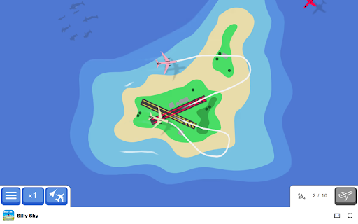 Silly Sky Game Guide airplanes safely to their runways! from Chrome web store to be run with OffiDocs Chromium online Silly Sky Game Guide airplanes safely to their runways! from Chrome web store to be run with OffiDocs Chromium online