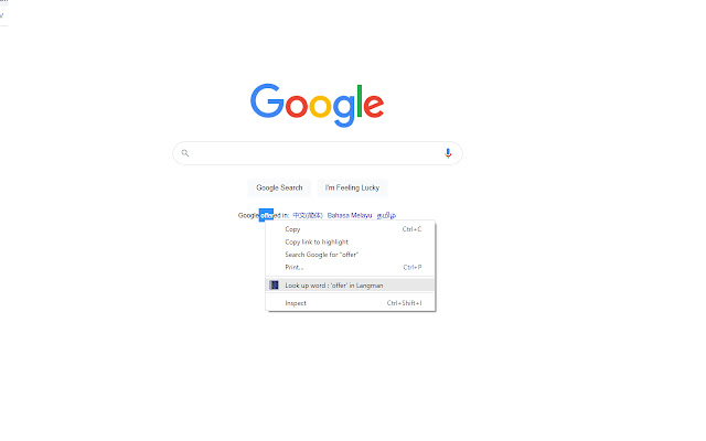 Simple Langman Dictionary Web from Chrome web store to be run with OffiDocs Chromium online Simple Langman Dictionary Web from Chrome web store to be run with OffiDocs Chromium online
