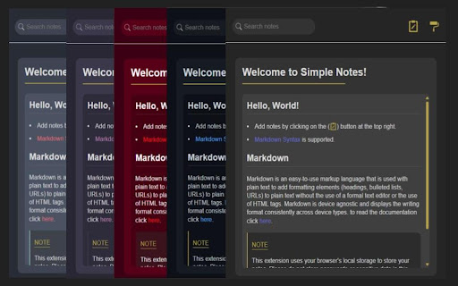 SimpleNotes from Chrome web store to be run with OffiDocs Chromium online SimpleNotes from Chrome web store to be run with OffiDocs Chromium online