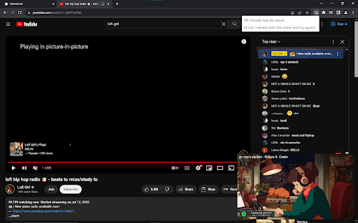 Simple PiP from Chrome web store to be run with OffiDocs Chromium online Simple PiP from Chrome web store to be run with OffiDocs Chromium online