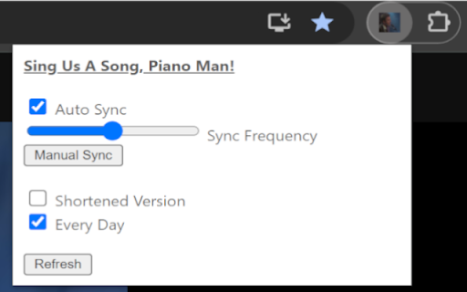 Sing Us A Song, Piano Man! from Chrome web store to be run with OffiDocs Chromium online Sing Us A Song, Piano Man! from Chrome web store to be run with OffiDocs Chromium online
