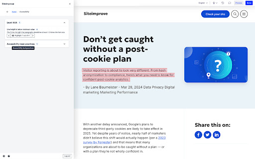 Siteimprove Content Assistant from Chrome web store to be run with OffiDocs Chromium online Siteimprove Content Assistant from Chrome web store to be run with OffiDocs Chromium online